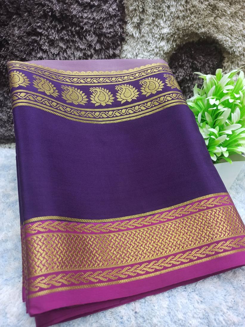 Pure Mysore Silk Saree