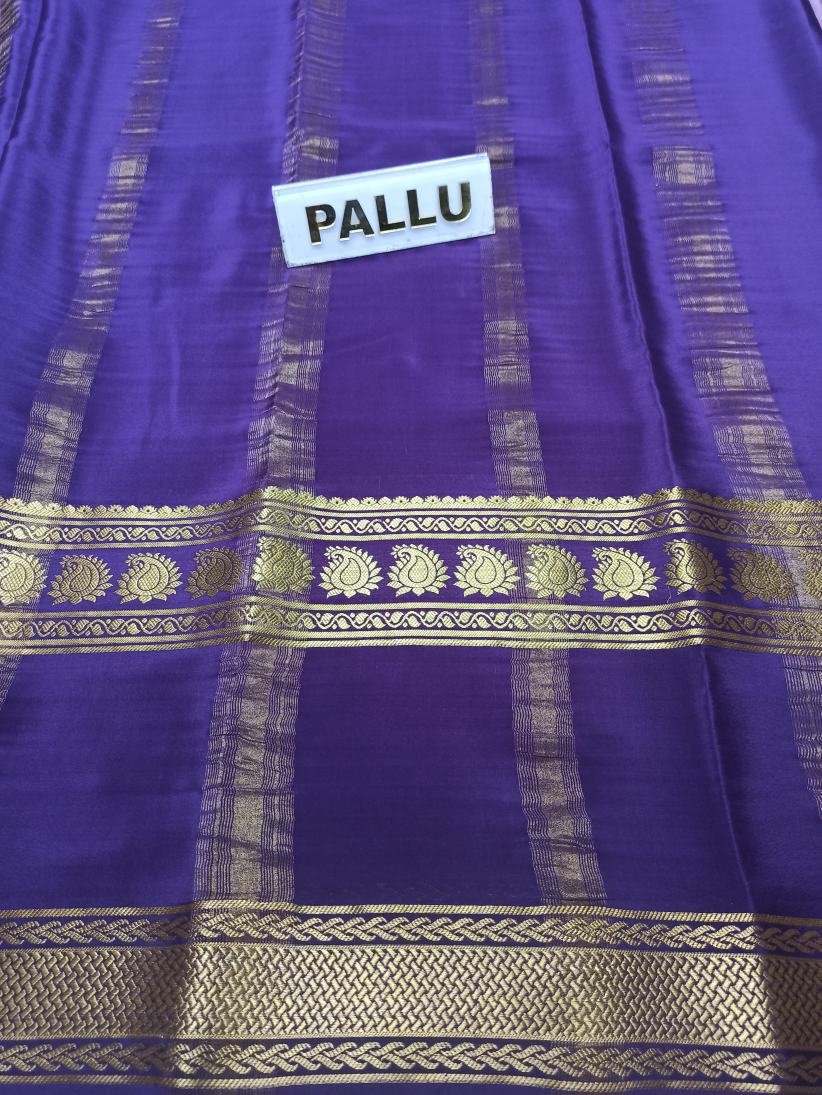 Pure Mysore Silk Saree