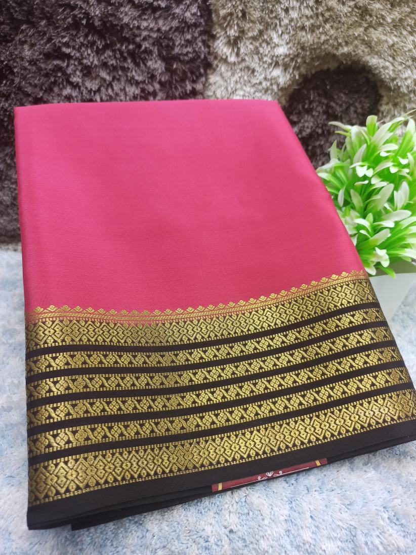 Pure Mysore Silk Saree