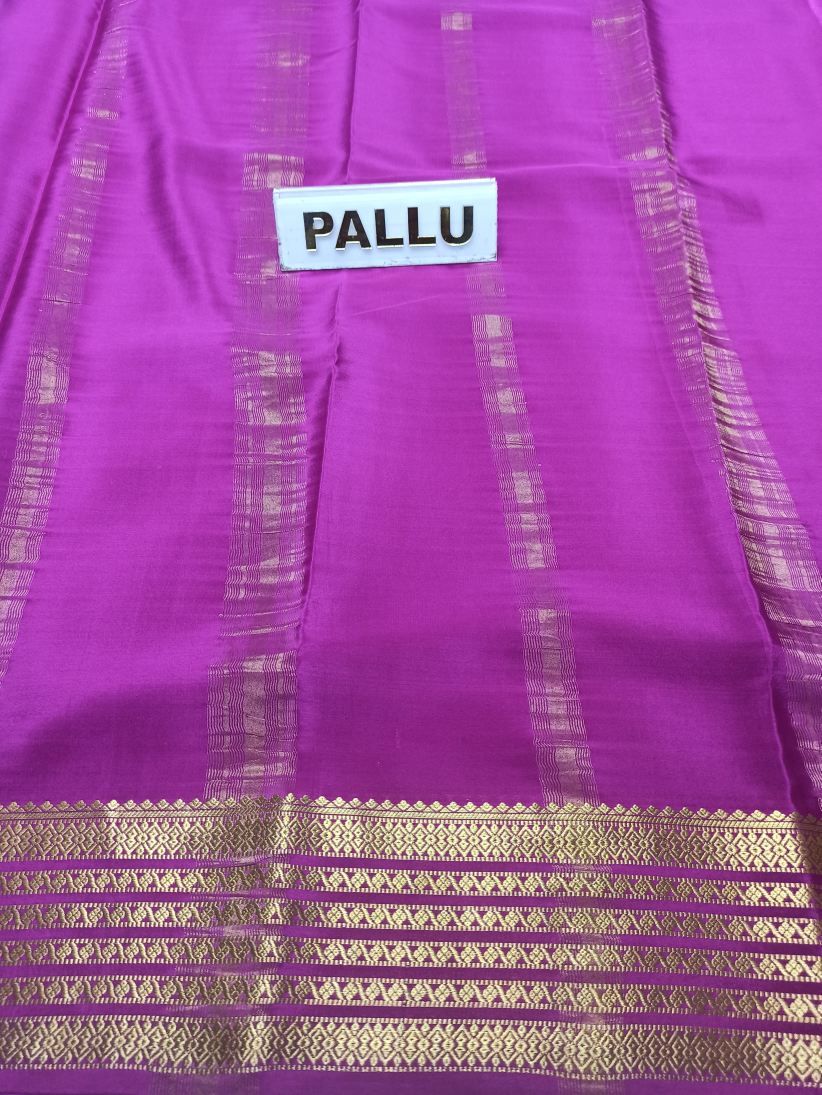 Pure Mysore Silk Saree