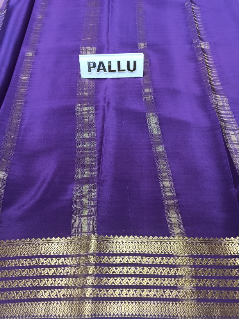 Pure Mysore Silk Saree