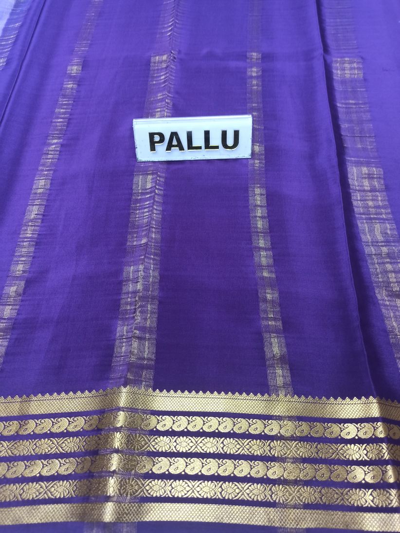 Pure Mysore Silk Saree