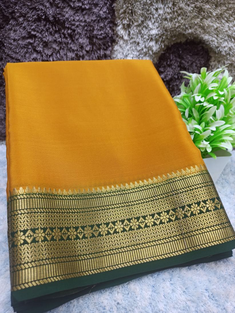 Pure Mysore Silk Saree