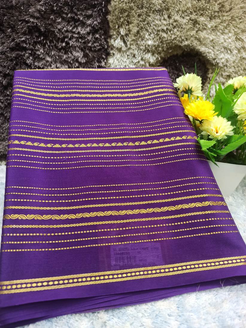 Pure Mysore Silk Saree(60 Grams)