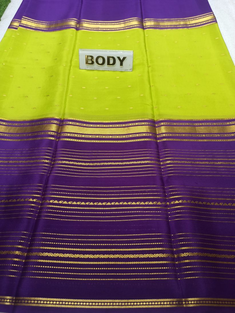 Pure Mysore Silk Saree(60 Grams)