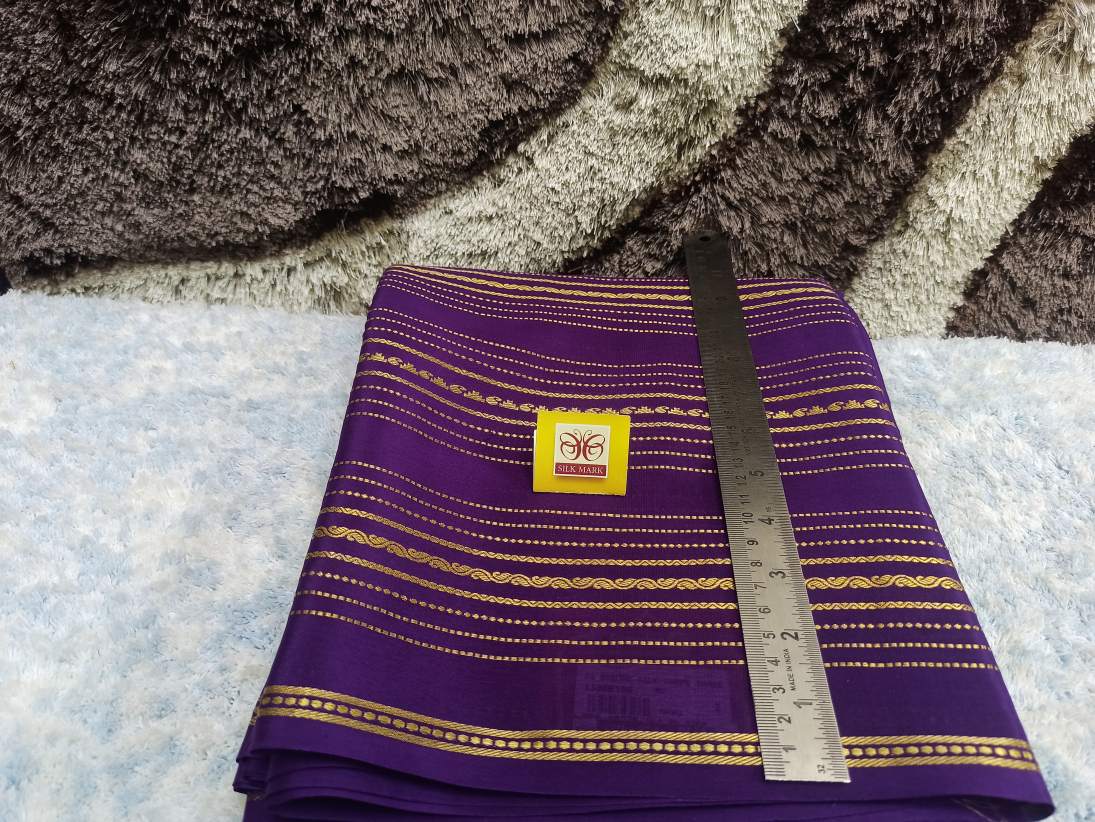 Pure Mysore Silk Saree(60 Grams)