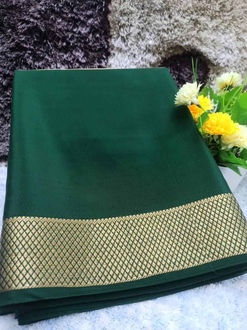 Pure Mysore Silk Saree