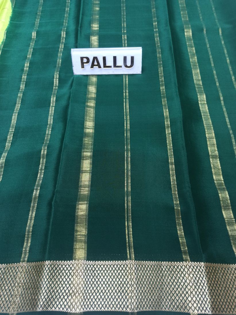 Pure Mysore Silk Saree