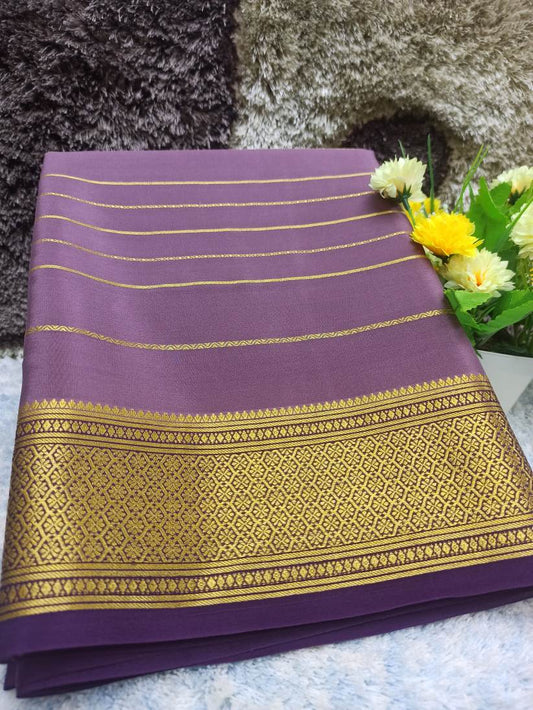 Pure Mysore Silk Saree(60 Grams)