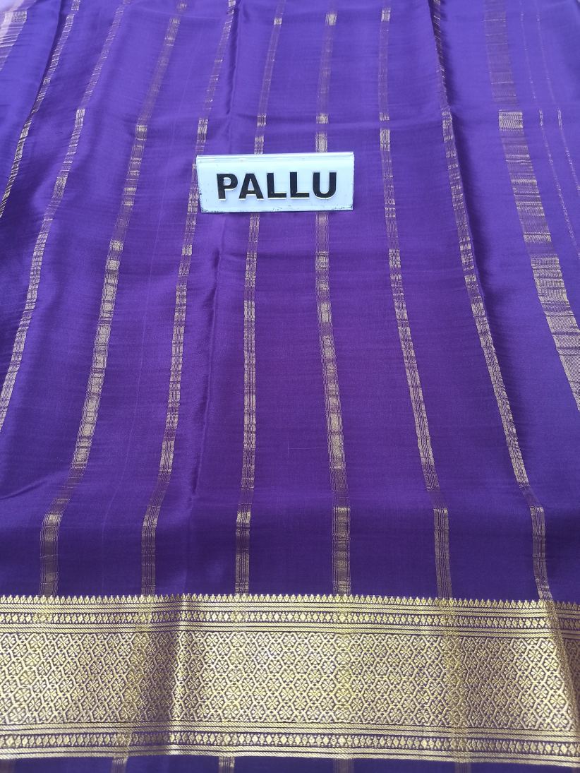 Pure Mysore Silk Saree(60 Grams)