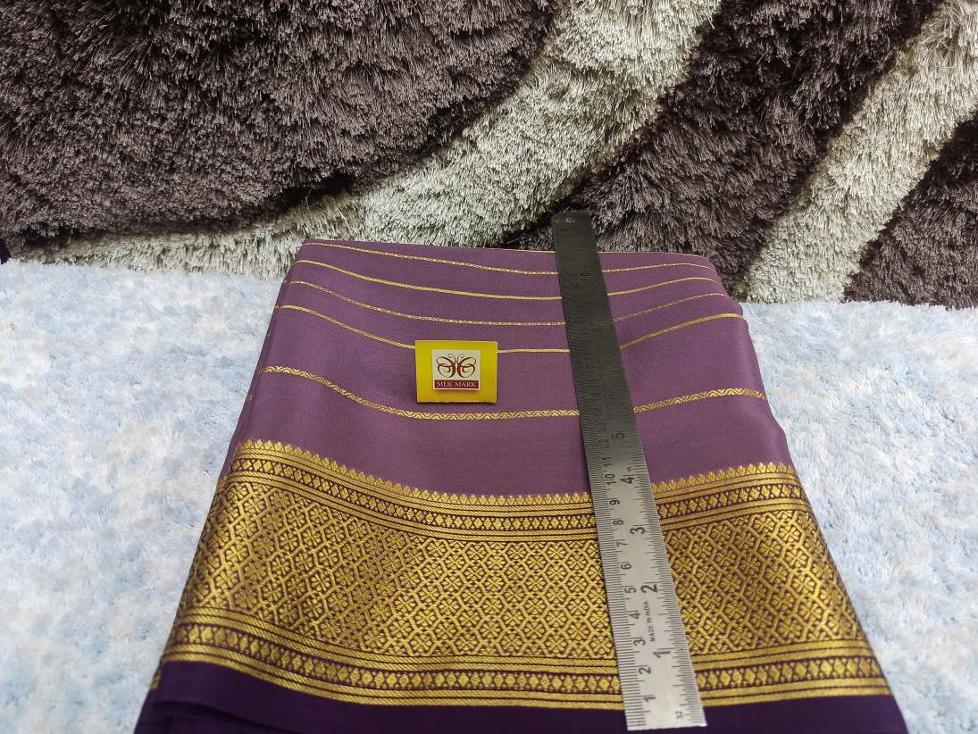 Pure Mysore Silk Saree(60 Grams)