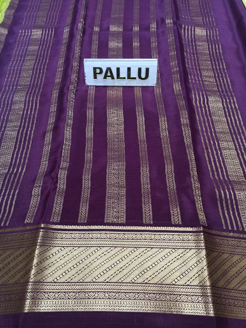 Pure Mysore Silk Saree