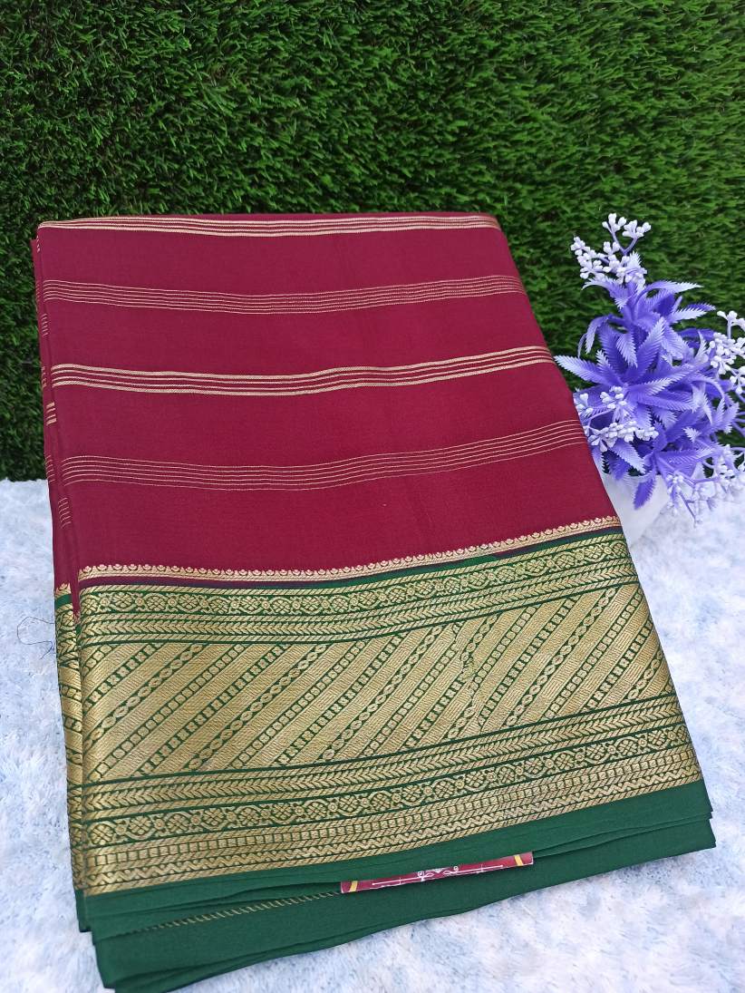 Pure Mysore Silk Saree