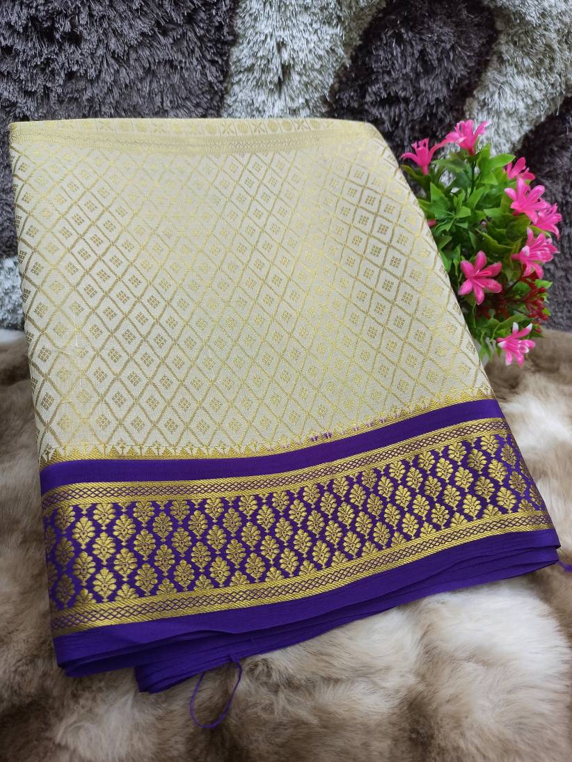 Pure Mysore Silk Saree