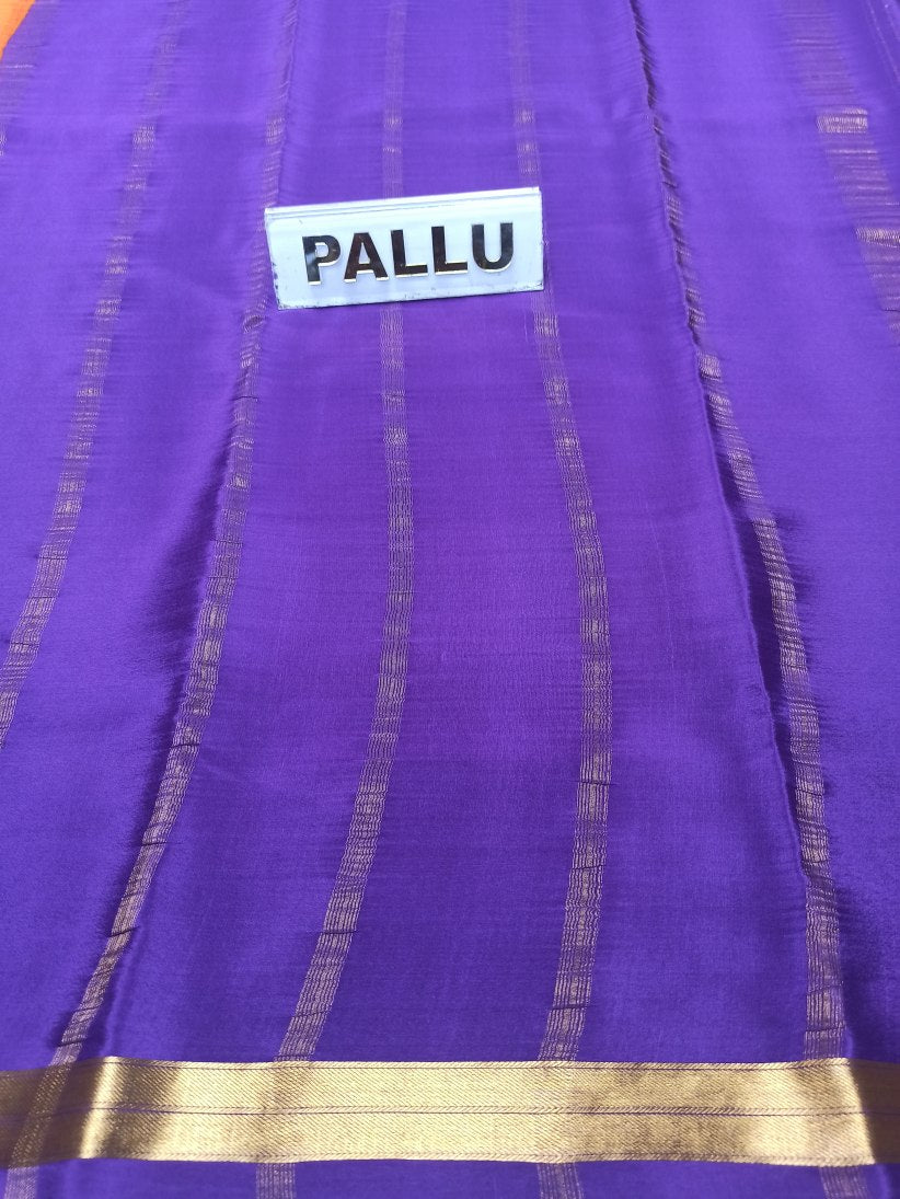 Pure Mysore Silk Saree