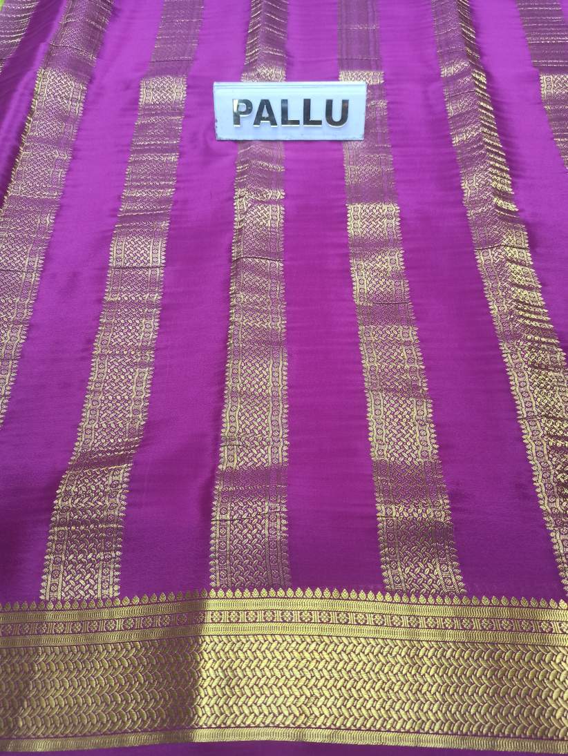 Pure Mysore Silk Saree