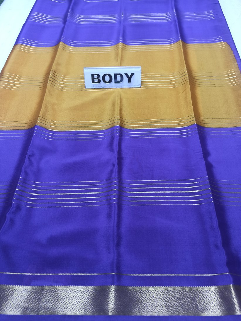 Pure Mysore Silk Saree ( 60 Grams )