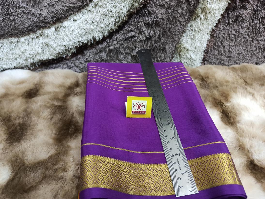 Pure Mysore Silk Saree ( 60 Grams )