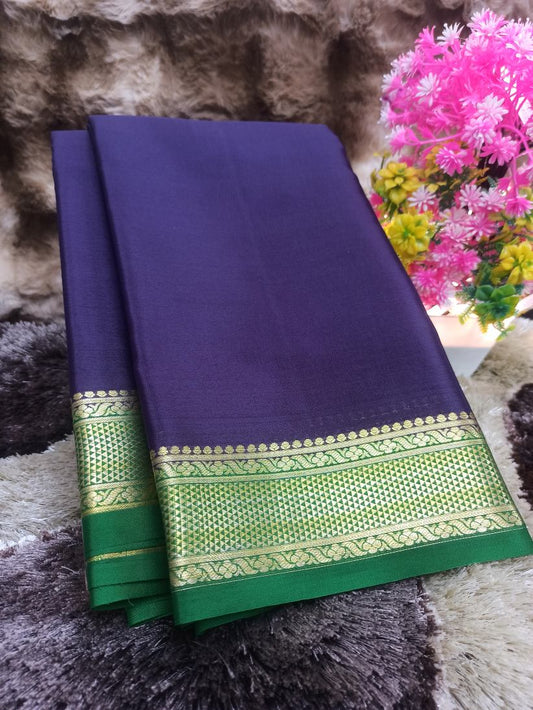 Pure Mysore Silk Saree( 60Grams )