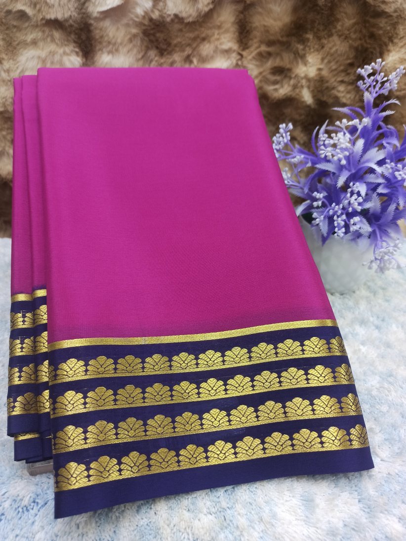 Pure Mysore Silk Saree