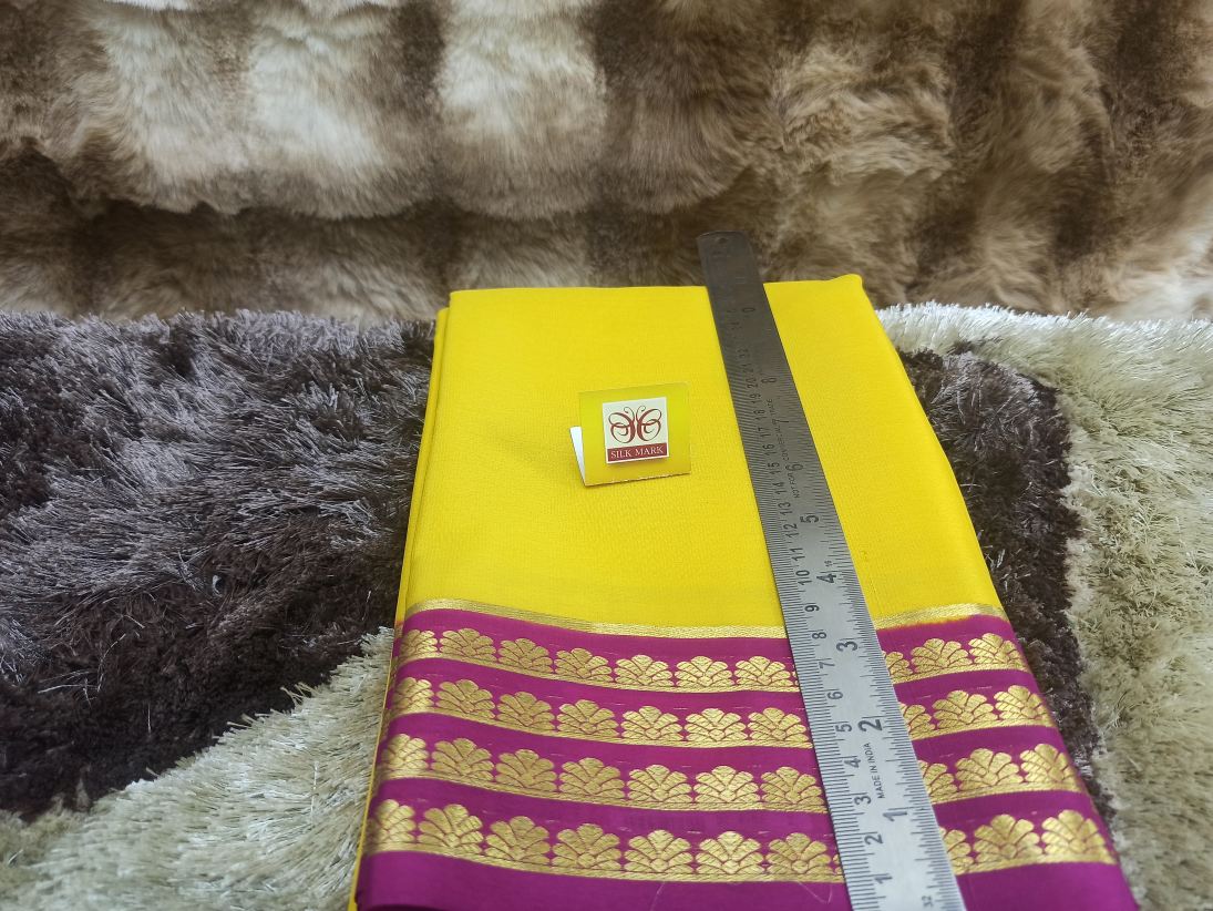 Pure Mysore Silk Saree(60 Grams)