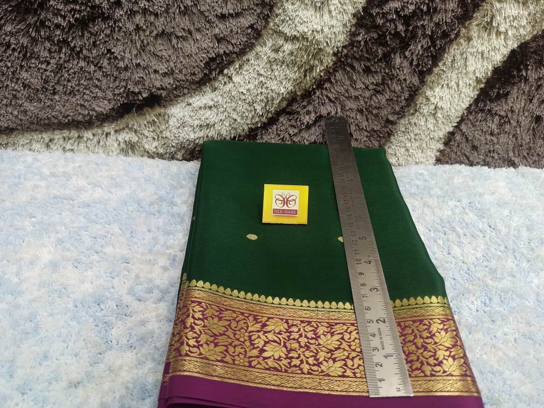 Pure Mysore Silk Saree(60 Grams)