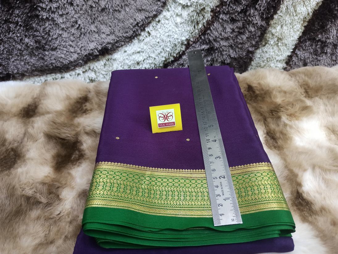 Pure Mysore Silk Saree(60 Grams)