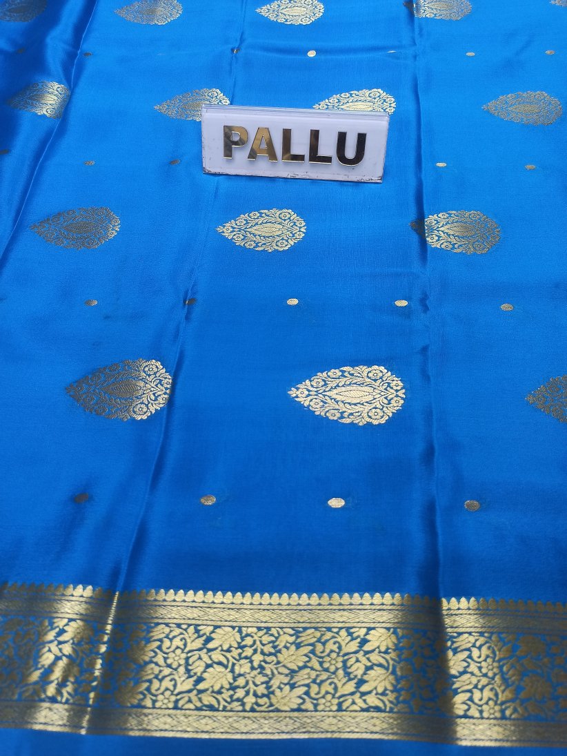 Pure Mysore Silk Saree ( 60 Grams )