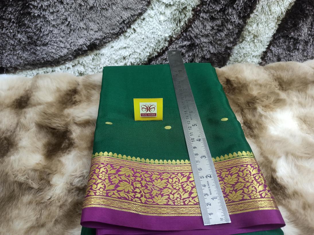 Pure Mysore Silk Saree(60 Grams)