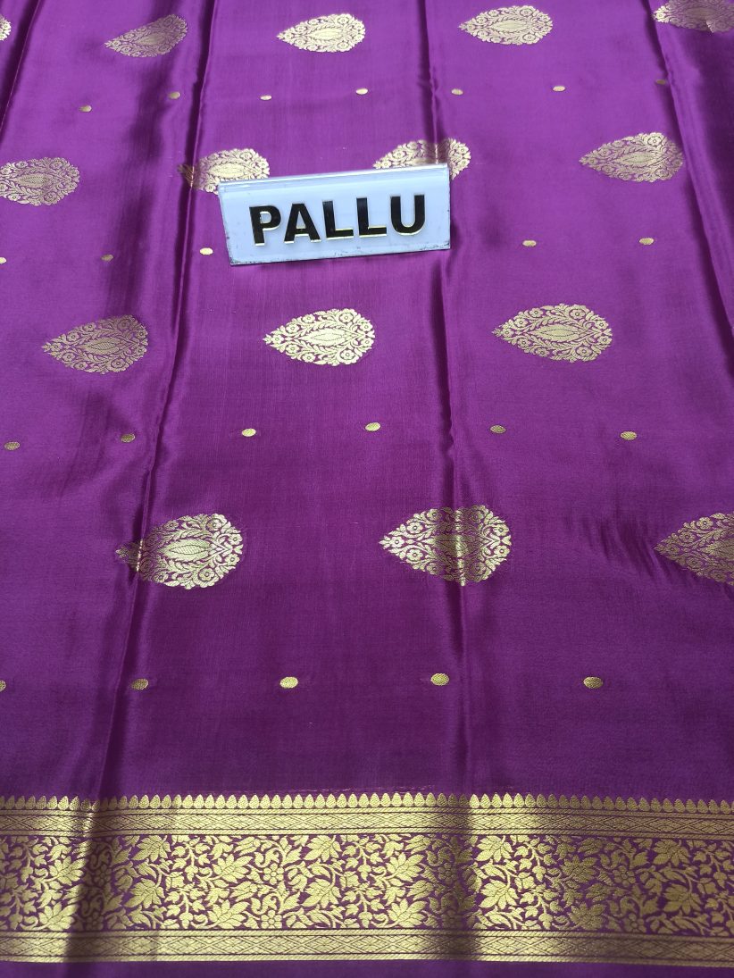 Pure Mysore Silk Saree(60 Grams)