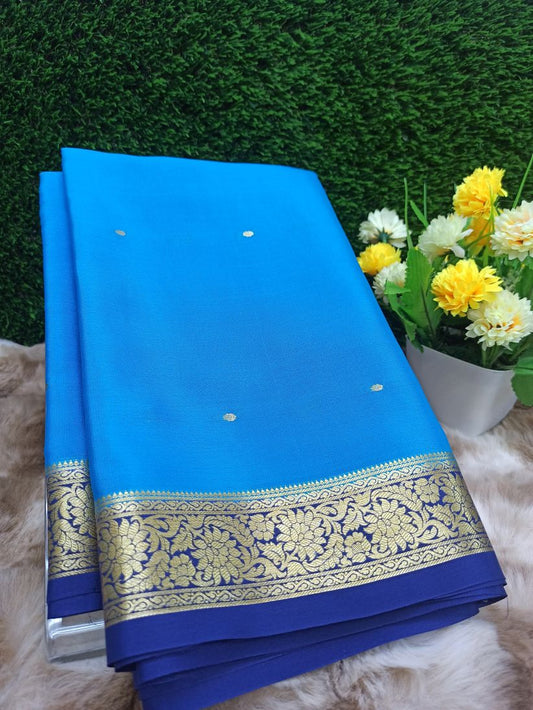 Pure Mysore Silk Saree( 60 grams )