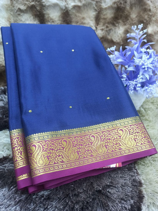 Pure Mysore Silk Saree(60 Grams)