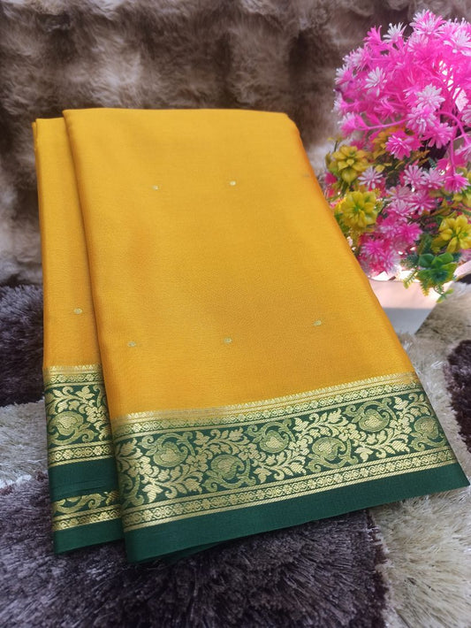 Pure Mysore Silk Saree( 60Grams )