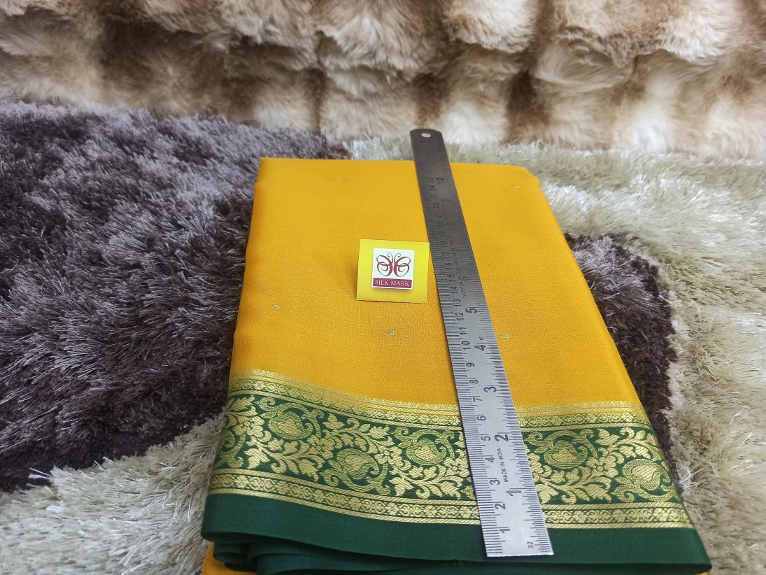 Pure Mysore Silk Saree( 60Grams )