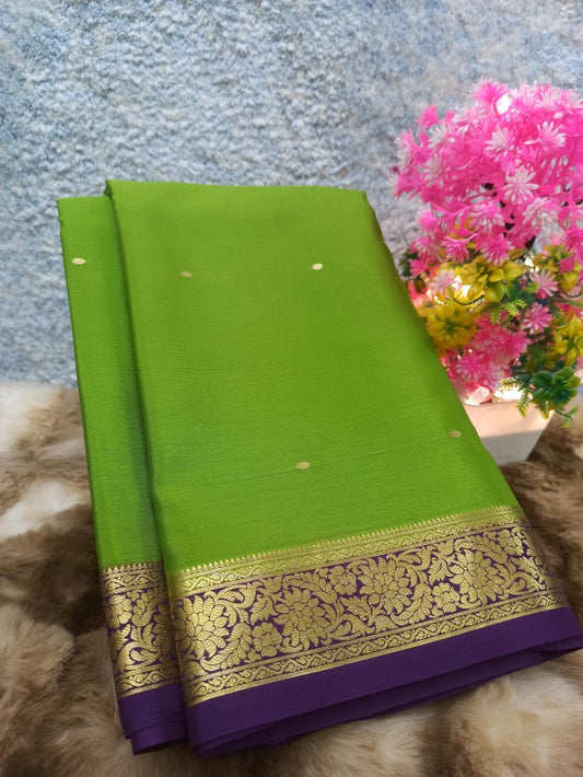 Pure Mysore Silk Saree ( 60 Grams )