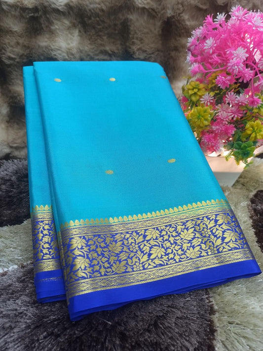 Pure Mysore Silk Saree( 60Grams )