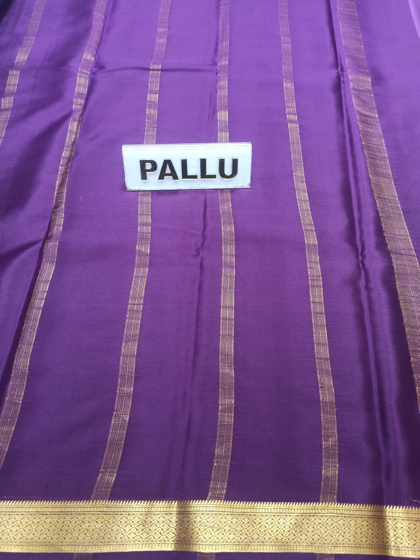 Pure Mysore Silk Saree