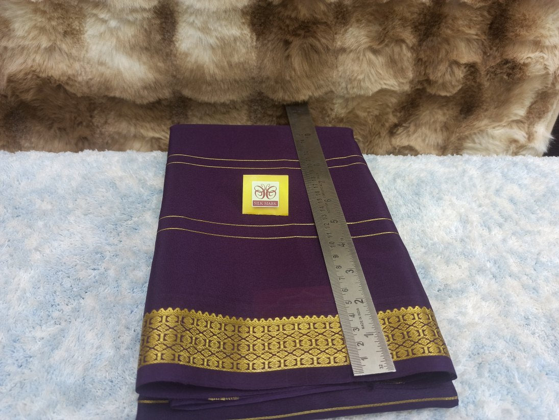 Pure Mysore Silk Saree