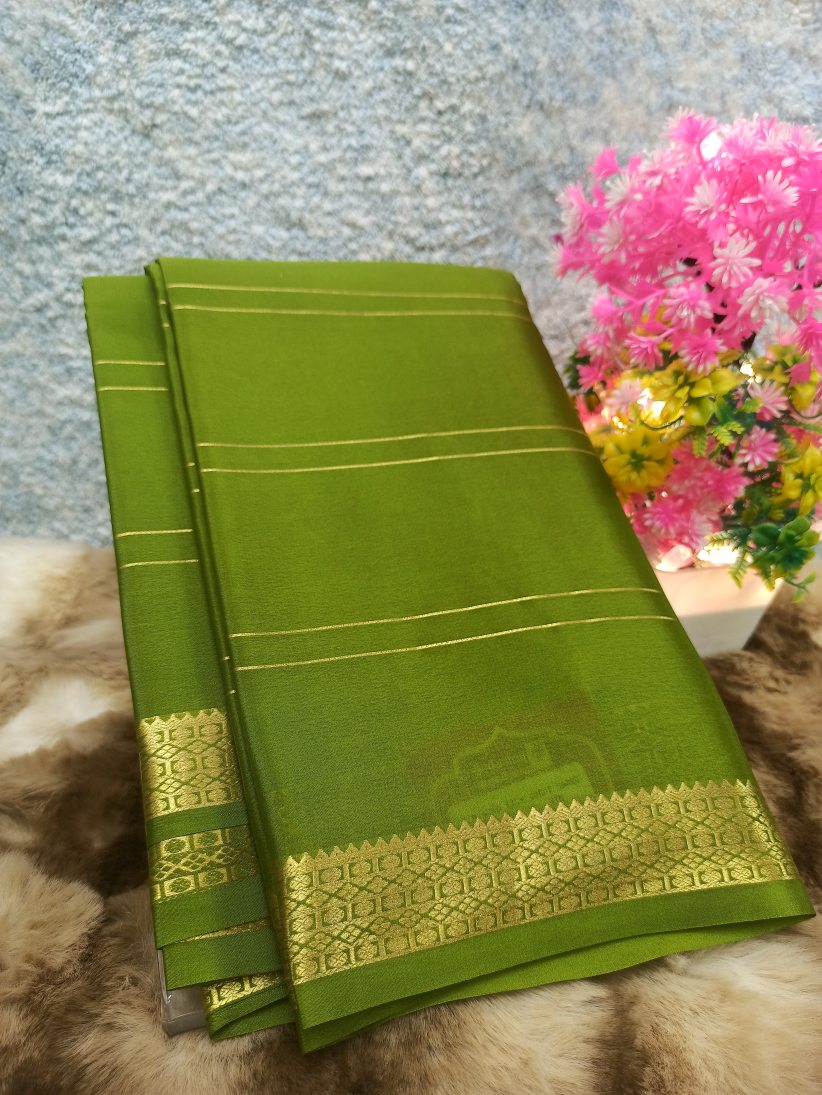 Pure Mysore Silk Saree( 60Grams )