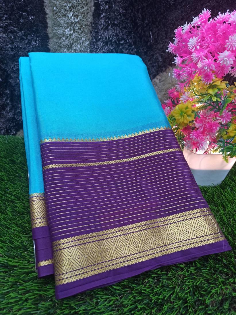 Pure Mysore Silk Saree (60gms)