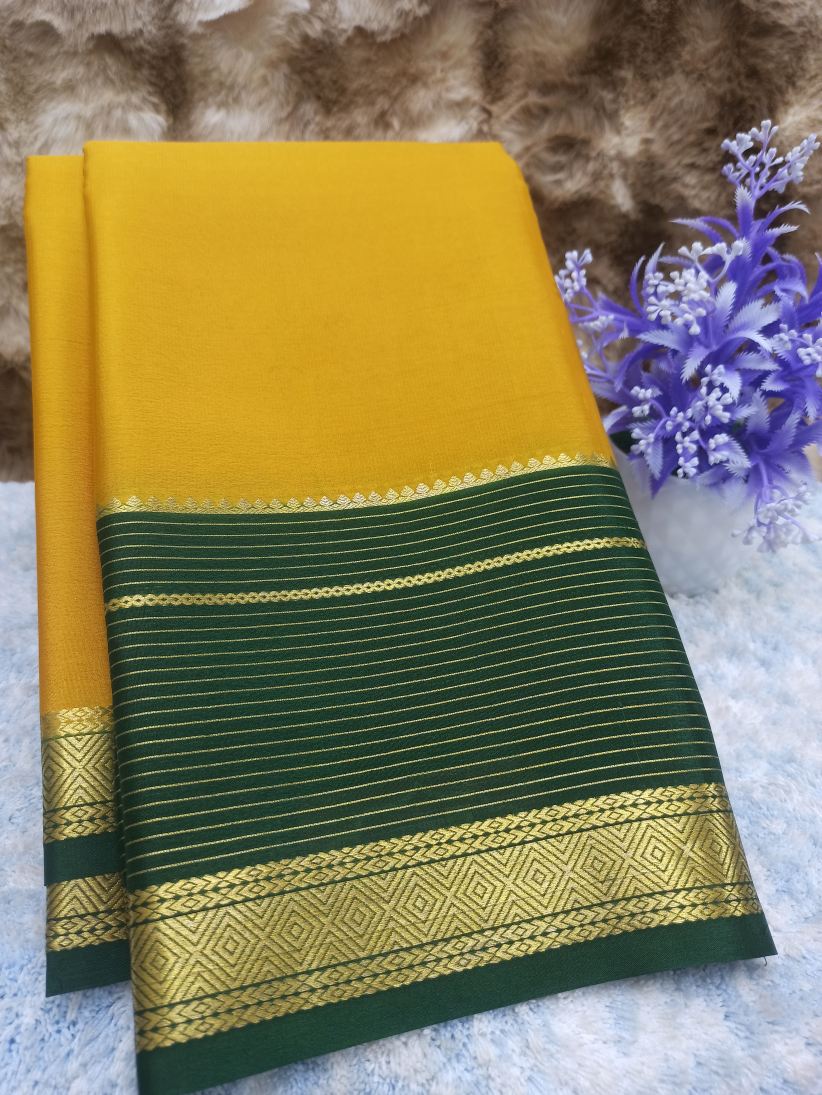 Pure Mysore Silk Saree