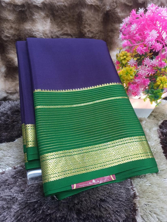 Pure Mysore Silk Saree( 60Grams )