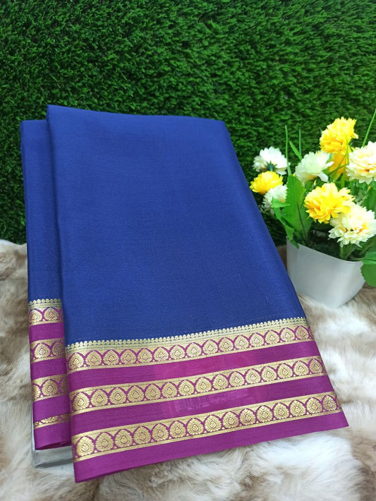 Pure Mysore Silk Saree( 60 Grams )