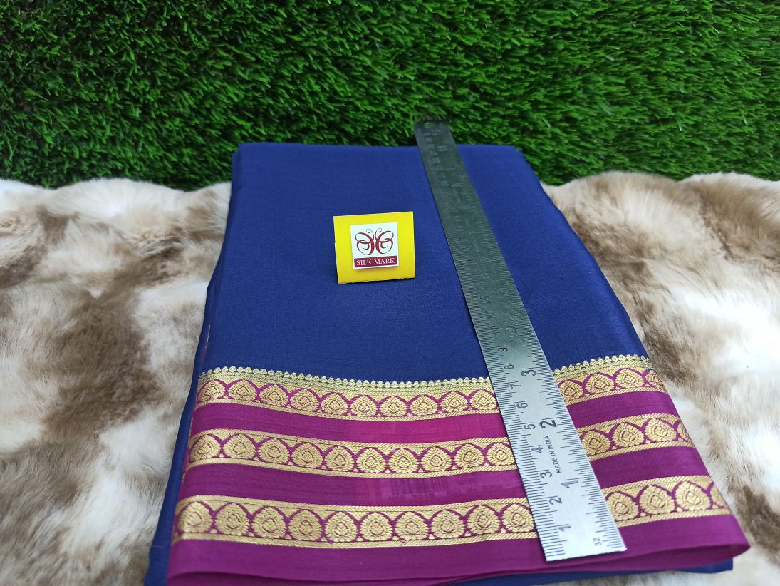 Pure Mysore Silk Saree( 60 Grams )