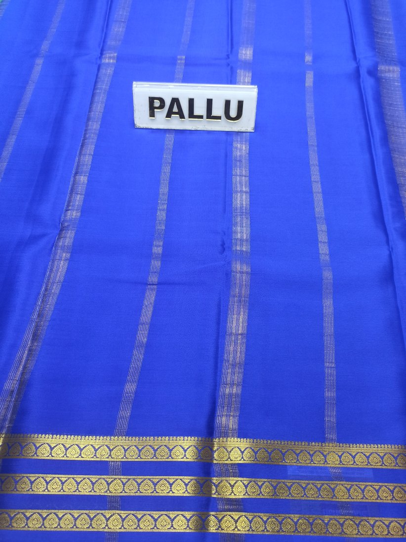 Pure Mysore Silk Saree( 60Grams )