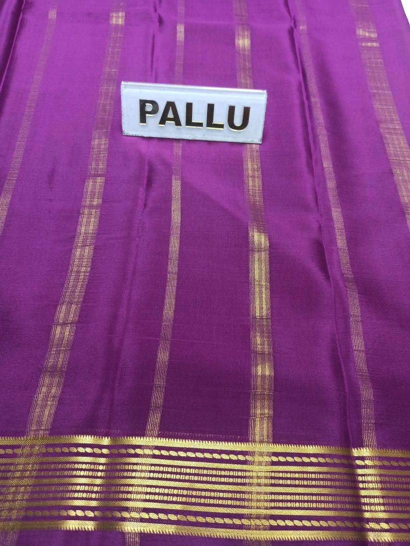 Pure Mysore Silk Saree (60gms)