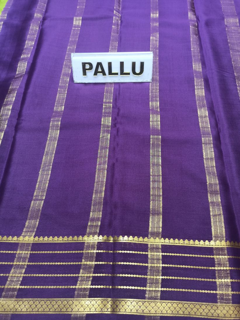 Pure Mysore Silk Saree (60gms)