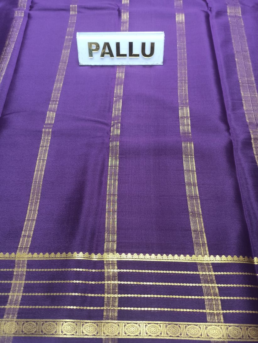 Pure Mysore Silk Saree