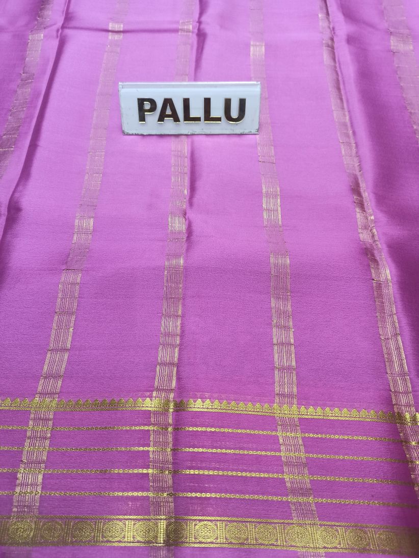 Pure Mysore Silk Saree (60gms)