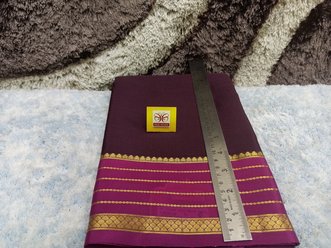 Pure Mysore Silk Saree(60 Grams)